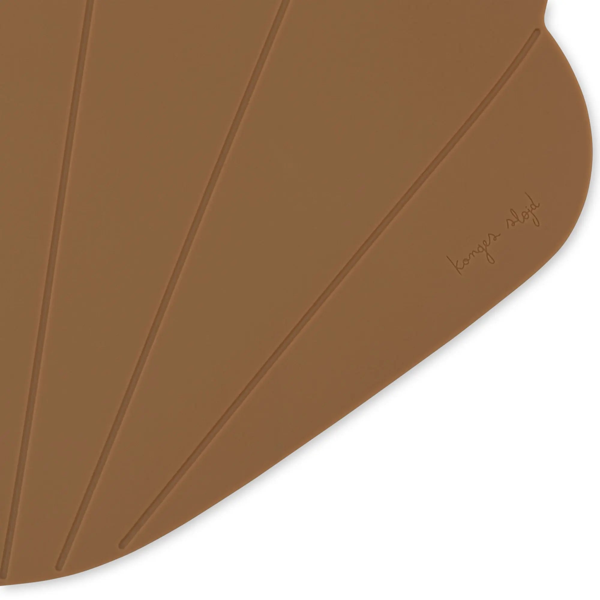 Silicone Placemat Clam - Terra Cotta  Konges Sløjd   