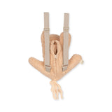 Cute Teddy Unicorn Backpack, Zippered Compartment, Practical Hanger Loop, Kids Unicorn Bag  Konges Sløjd   