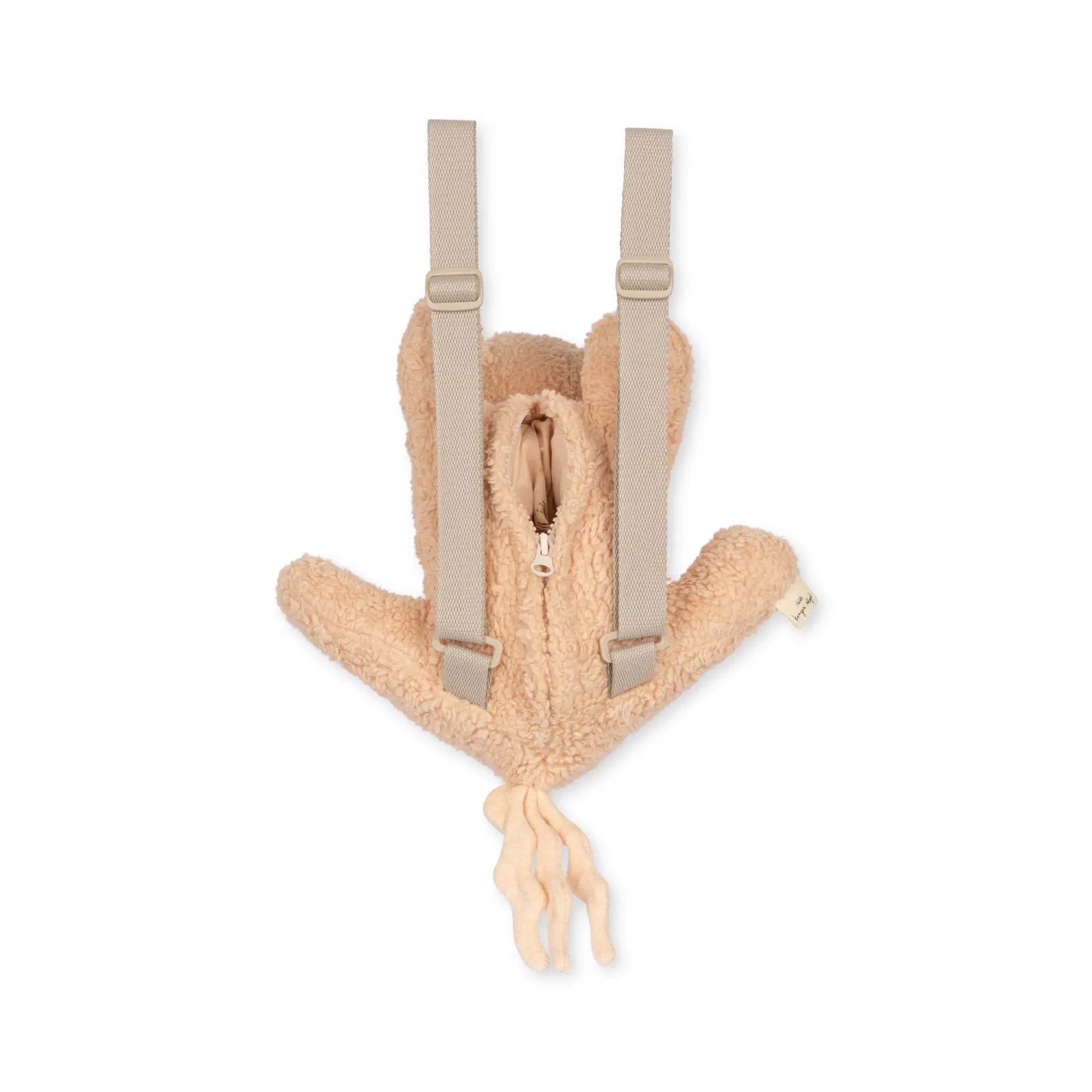 Cute Teddy Unicorn Backpack, Zippered Compartment, Practical Hanger Loop, Kids Unicorn Bag  Konges Sløjd   