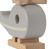 Beechwood Wooden Helicopter, Rotating Propeller Toy, Handmade Collectible  Konges Sløjd   