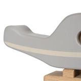 Beechwood Wooden Helicopter, Rotating Propeller Toy, Handmade Collectible  Konges Sløjd   