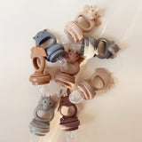 Silicone Fruit Feeding Pacifier - Bunny & Lemon  Konges Sløjd   