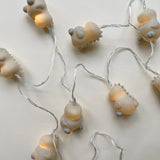 Light Chain with Remote Control, Adjustable Brightness, Timer Function, Christmas Decoration lamp Konges Sløjd Dino One Size 