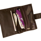Brown All-In-One Diaper Wallet and Changing Pad  MeloBaby   