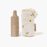 Lemons Baby Bottle Holder, Wooden Baby Bottle, Floral Nursery Decor  Minikane   