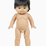 Jude-léo Asian Boy Baby Doll Without Clothing  Minikane   