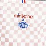 Delage Racing Stroller Damier Pink/White, Baby Racing Stroller  Minikane   