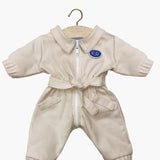 Minikane X Delage Doll Outfit - Laurent Jumpsuit in Beige Gabardine  Minikane   