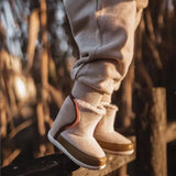 Children’s Winter Boots - Honey Mustard  Mrs.Ertha   