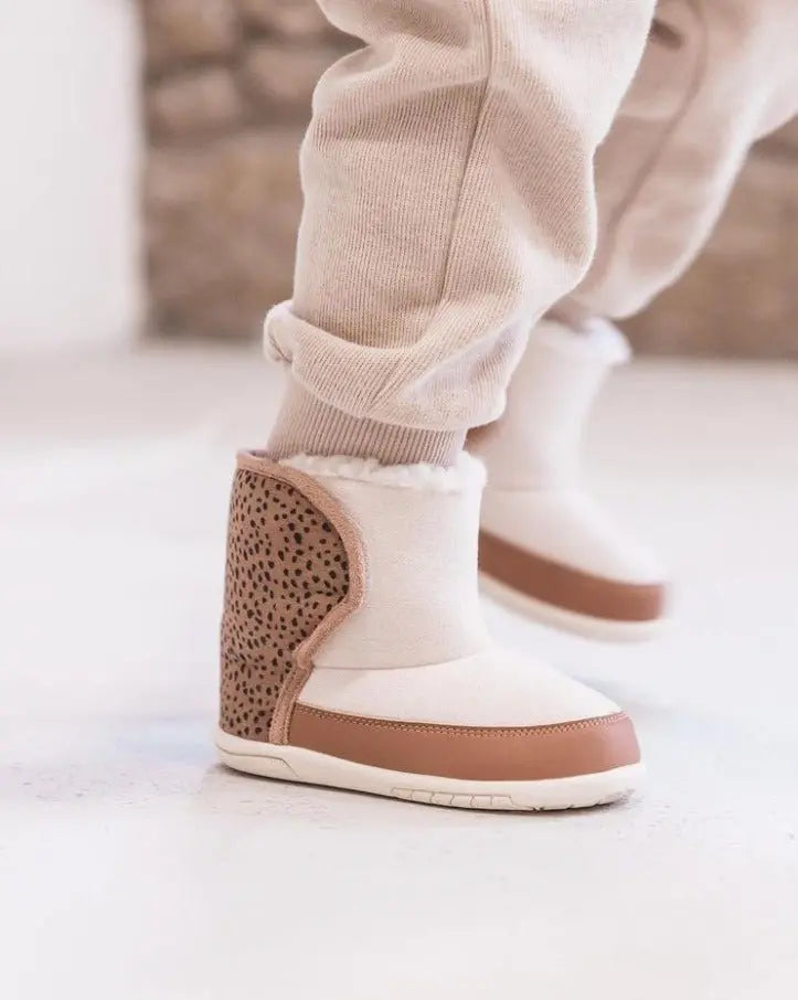 Children Winter Boots - Nude Savanna  Mrs.Ertha   