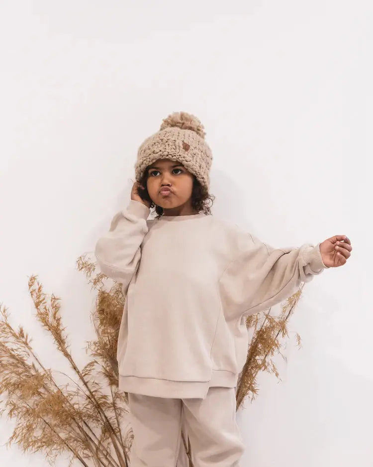 Cooper Trakies - Ivory Loungewear Set for Kids Cooper Trakies - Ivory Mrs.Ertha   