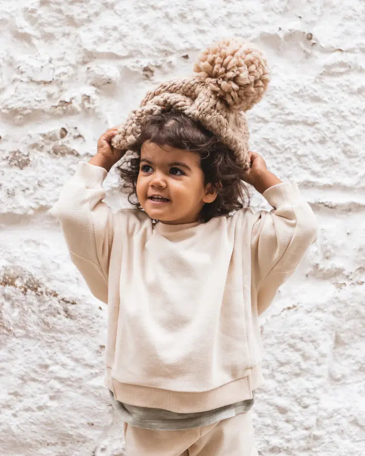 Cooper Trakies - Vanilla Loungewear Set for Kids Cooper Trakies - vanilla Mrs.Ertha   