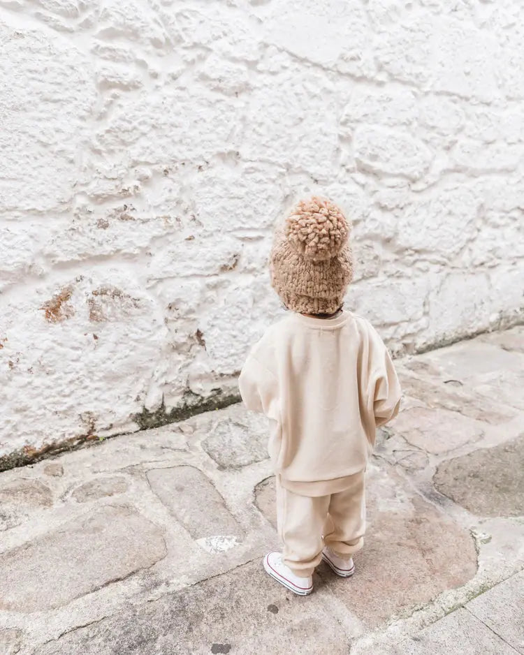 Cooper Trakies - Vanilla Loungewear Set for Kids Cooper Trakies - vanilla Mrs.Ertha   