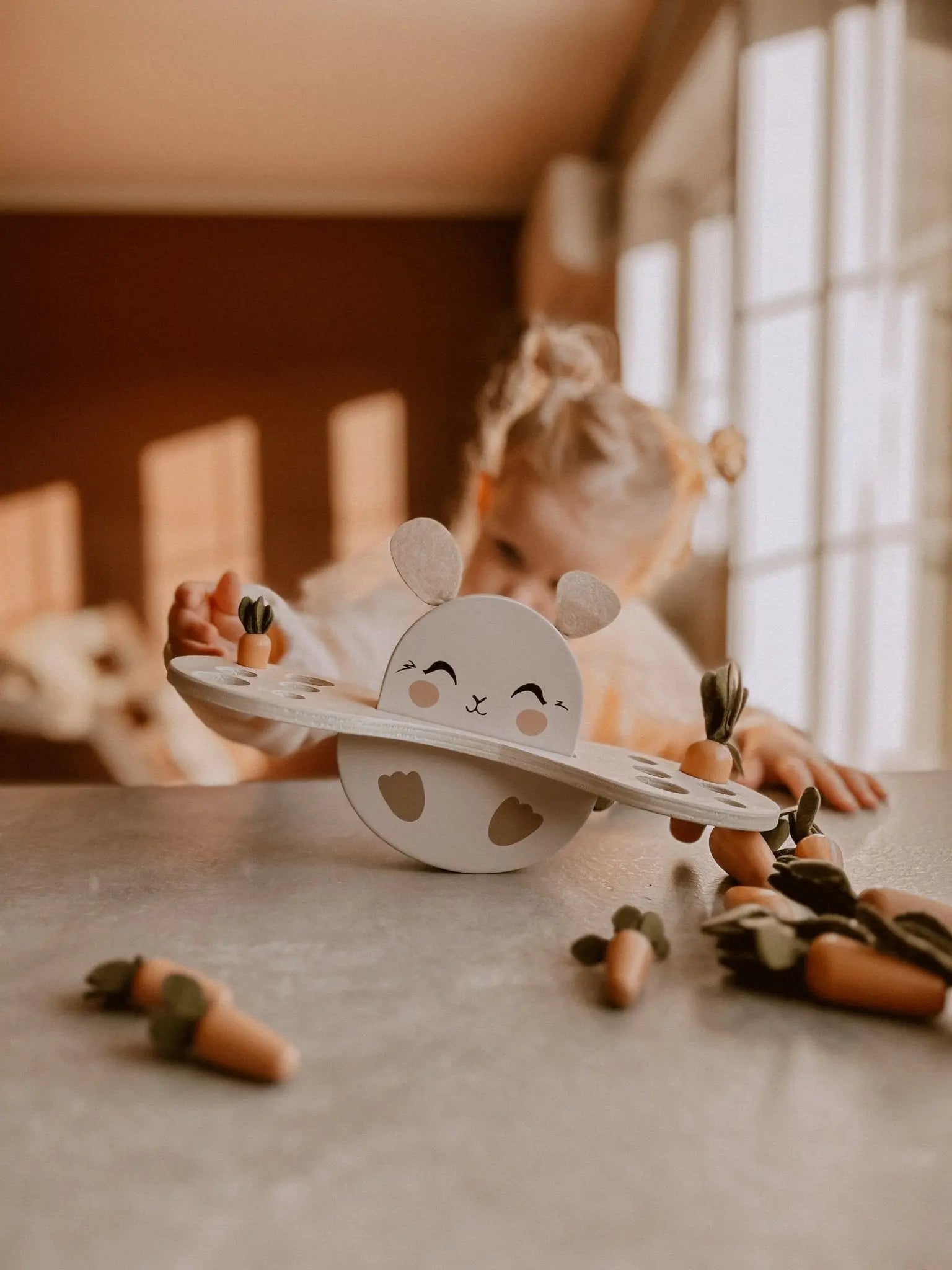 Bunny Balance - Wood puzzle  Mrs.Ertha   