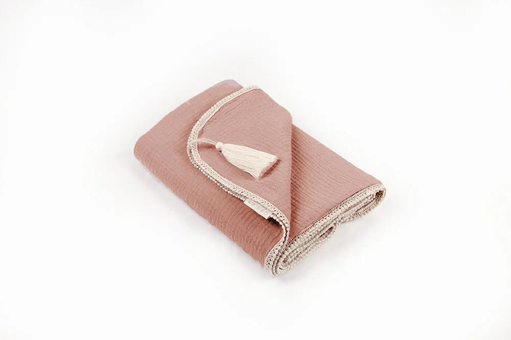 Peach Finn Muslin For Babies  Mrs.Ertha   