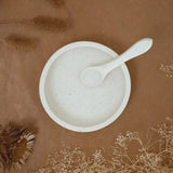 Coconut Speckle Silicone Baby Bowl, Eco-Friendly Feeding Bowl, Non-Slip Base  Mrs.Ertha   