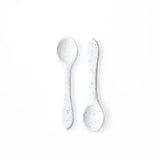 Practical Coconut Speckle Baby Silicone Spoons (2un), Easy-to-Dry Design  Mrs.Ertha   