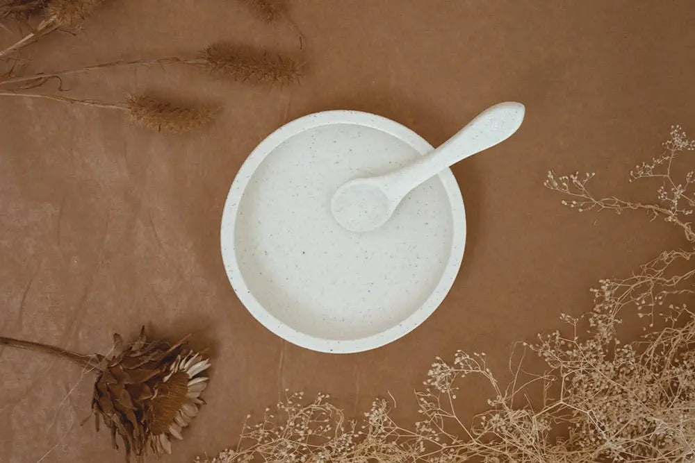 Practical Coconut Speckle Baby Silicone Spoons (2un), Easy-to-Dry Design  Mrs.Ertha   