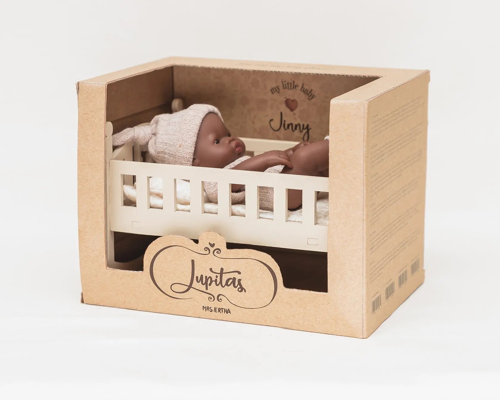 Lupitas Jinny Baby Doll - 20 cm Bouquet Silhouette  Mrs.Ertha   