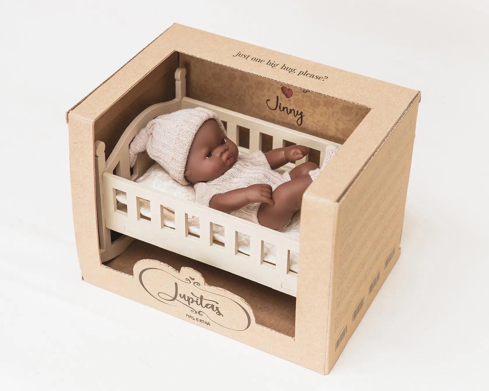 Lupitas Jinny Baby Doll - 20 cm Bouquet Silhouette  Mrs.Ertha   