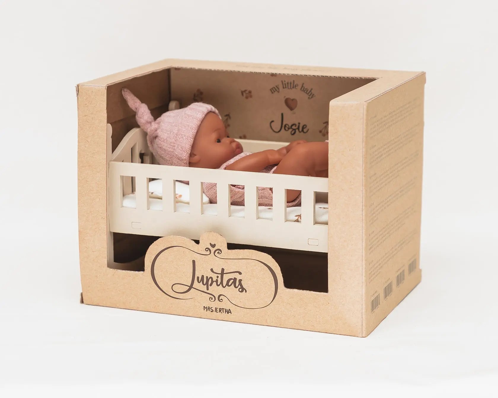 Lupitas Josie Baby Doll - 20 cm Flower Buds  Mrs.Ertha   