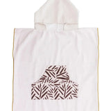 Kids Palm Print Bath and Swim Poncho Ponchies - palm theme Mrs.Ertha   