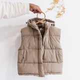 Soft Ivory Rocco Children Vest, Kids Outerwear Rocco Vest - Soft Ivory Mrs.Ertha   
