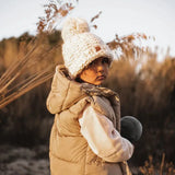 Soft Ivory Rocco Children Vest, Kids Outerwear Rocco Vest - Soft Ivory Mrs.Ertha   