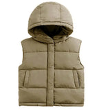 Soft Olive Rocco Children Vest Rocco Vest - Soft Olive Mrs.Ertha   