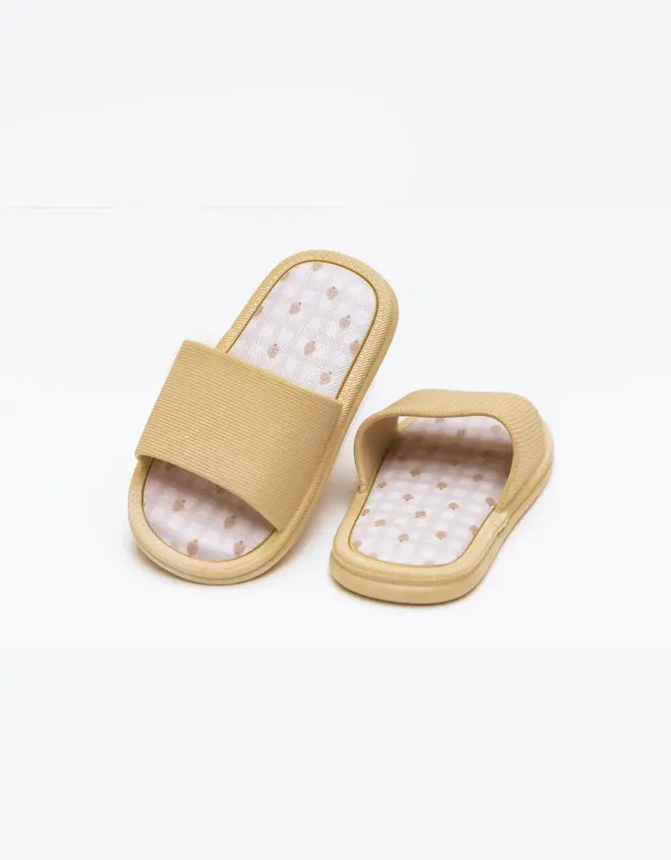 Latte Children Slippers Slippers - Latte Mrs.Ertha   