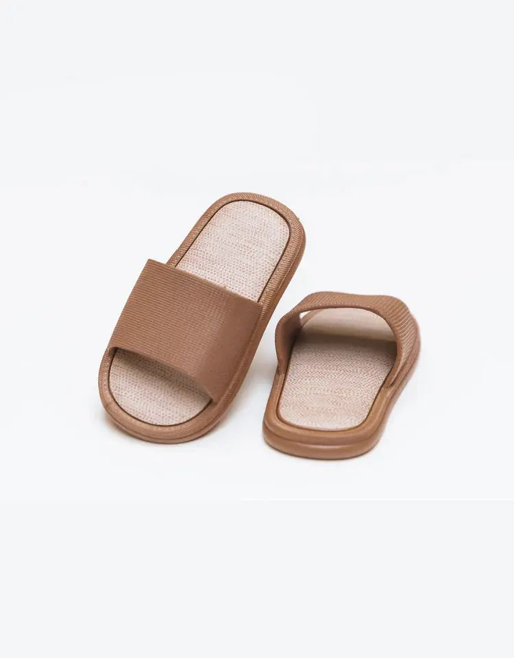 Rusted Orange Children Slippers Slippers - rusted orange Mrs.Ertha   