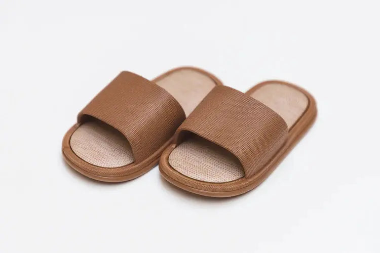 Rusted Orange Children Slippers Slippers - rusted orange Mrs.Ertha   