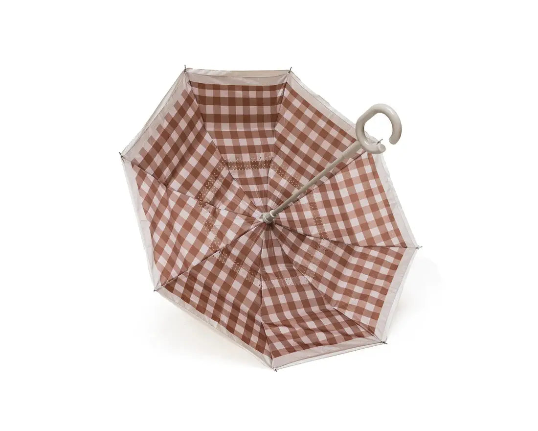 Brellie's Kids Umbrella with Square Print Squares Mrs.Ertha   