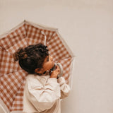 Brellie's Kids Umbrella with Square Print Squares Mrs.Ertha   