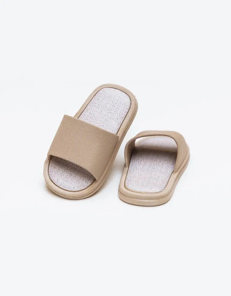 Taupe Children Slippers  Mrs.Ertha   