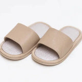 Taupe Children Slippers  Mrs.Ertha   