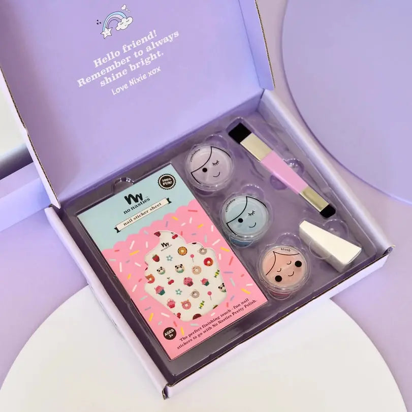Purple Nixie Pretty Play Kids Makeup Goody Pack  No Nasties Kids   