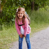 Hoot Owl Harness Toddler Backpack - Brown and Pink,Safety Harness Toddler Harness BP Dabbawalla   