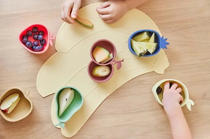 Yummy Banana Placemat, Tactile Sensory Toy, Cute Dining Accessory BANANA PLACEMAT OYOY   