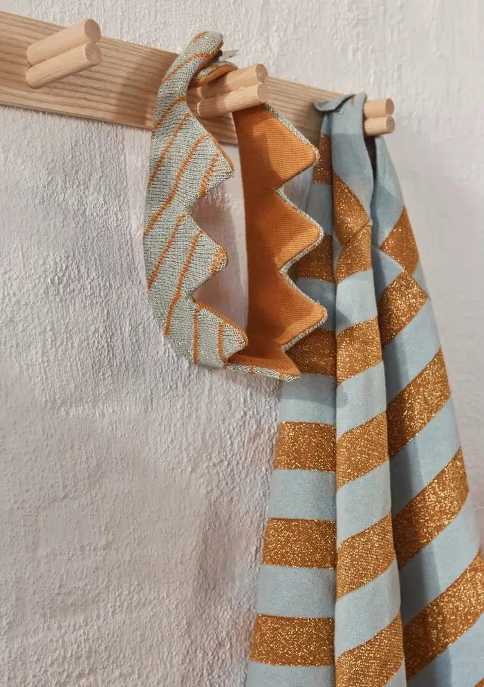 Costume Kings Cape Blue, Kids Cape, Knight Cape, Crown Accessory Costume Kings Cape OYOY   