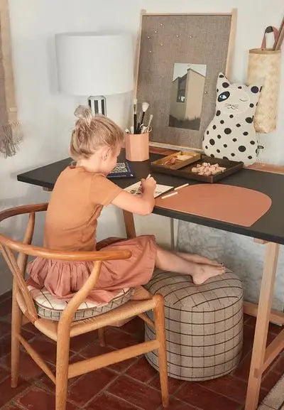 Cat Zorro Children Cushion - White CUSHION OYOY   