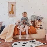 Cat Zorro Children Cushion - White CUSHION OYOY   