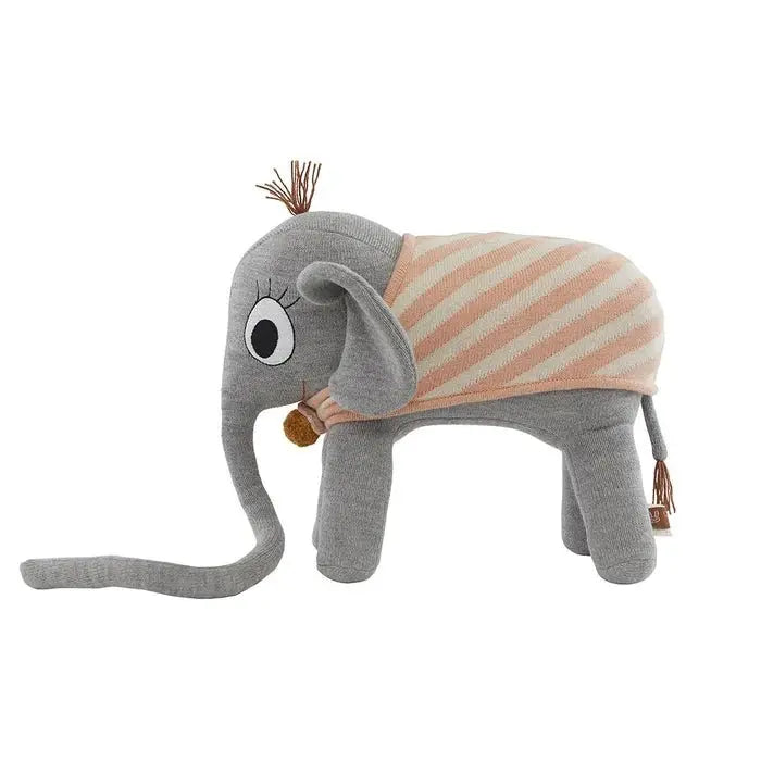 Ramboline Elephant Plush Toy, Stuffed Animal, Best Friend Gift, Fun Playmate, Kids Toy  OYOY   