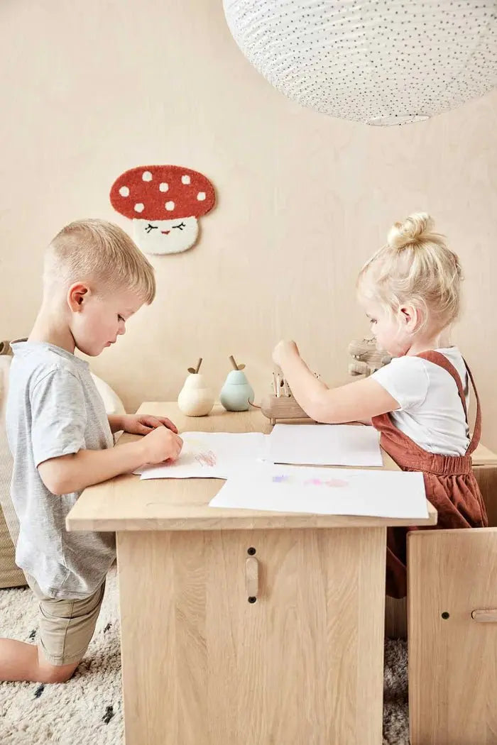 Mushroom Miniature Wallhanger, Room Atmosphere Enhancer, Decorative Element, Whimsical Gift Miniature Wallhanger OYOY   