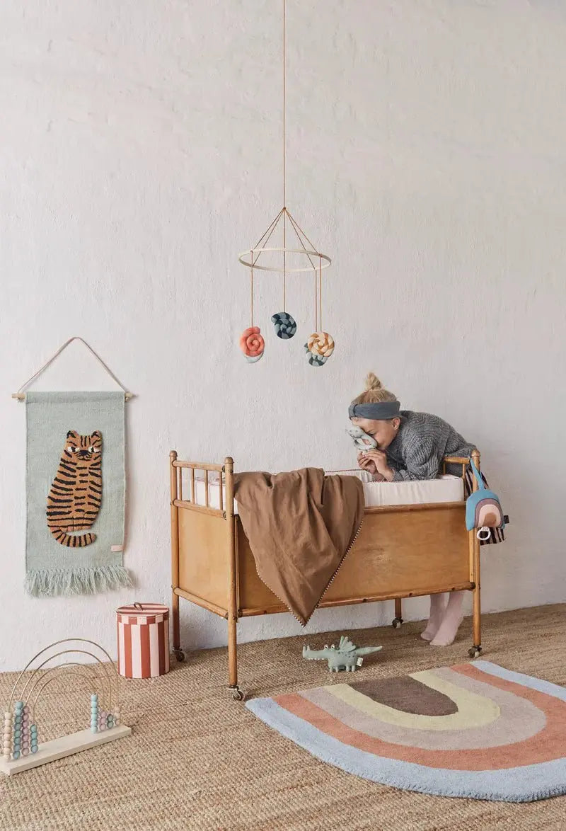 Rainbow Kids Rug RAINBOW RUG OYOY   