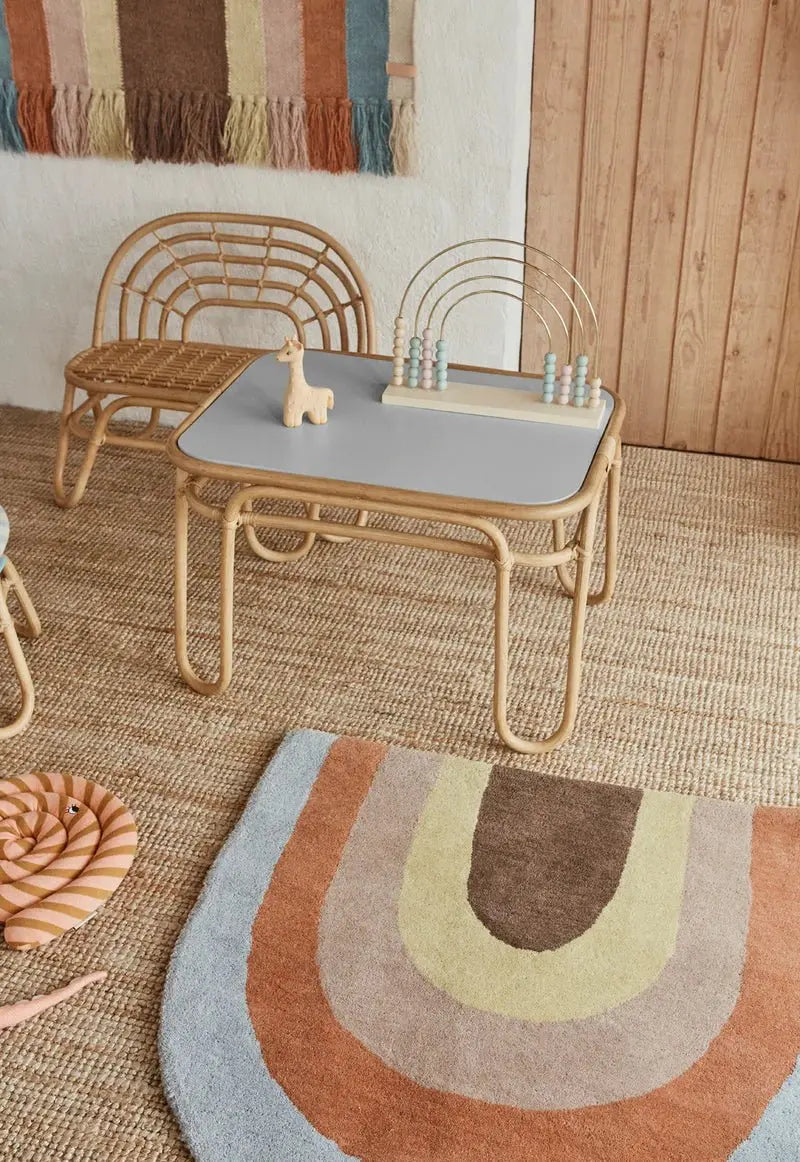 Rainbow Kids Rug RAINBOW RUG OYOY   