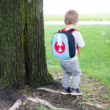 Space Rocket Harness Toddler Backpack - Blue and Red, Safety Harness Toddler Harness BP Dabbawalla   