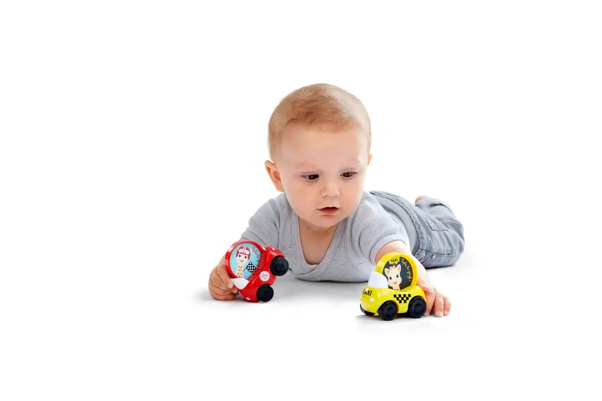 Set of Two Toy Vehicles  Sophie la Girafe   