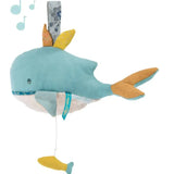 Josephine the Whale, Colorful and practical to hang on the crib with a pretty fastener  Speedy Monkey   