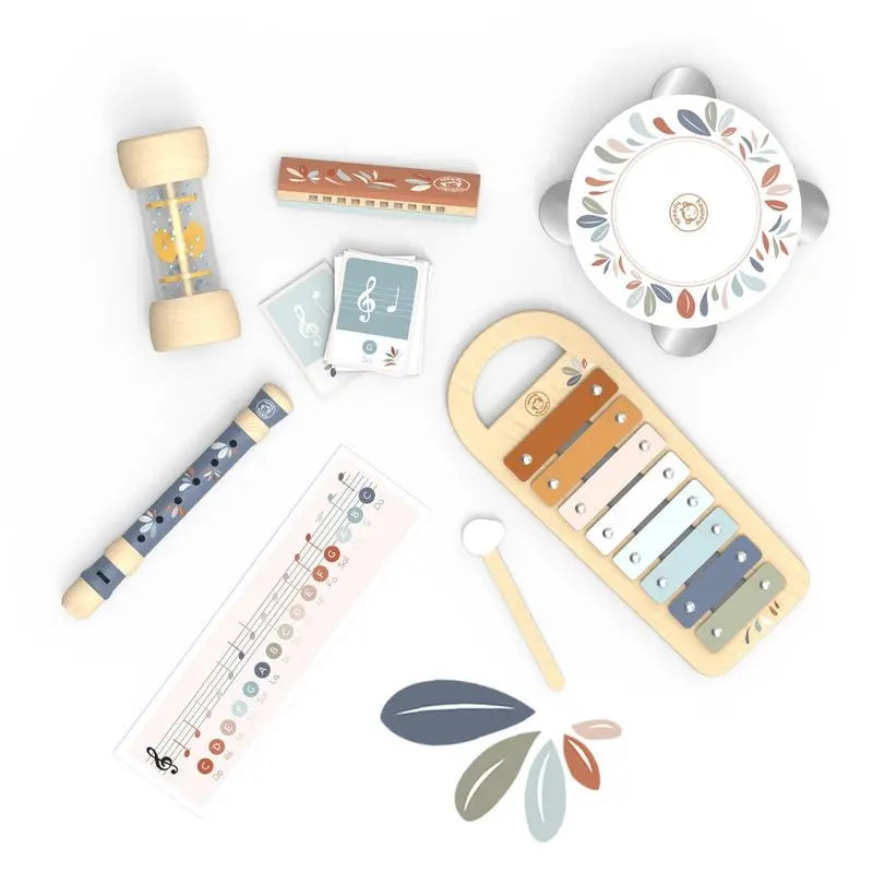 Musical Set 5 Instruments - New, Creative Development Toy, Sensory Stimulation, Kids Gift  Speedy Monkey   